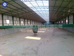 新型有機(jī)肥濕法造?，F(xiàn)場(chǎng)